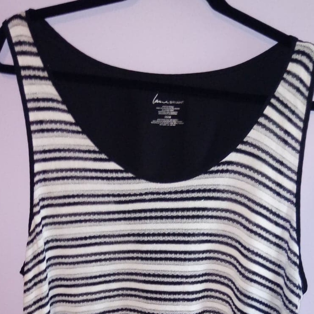 Lane Bryant one button closure tank top